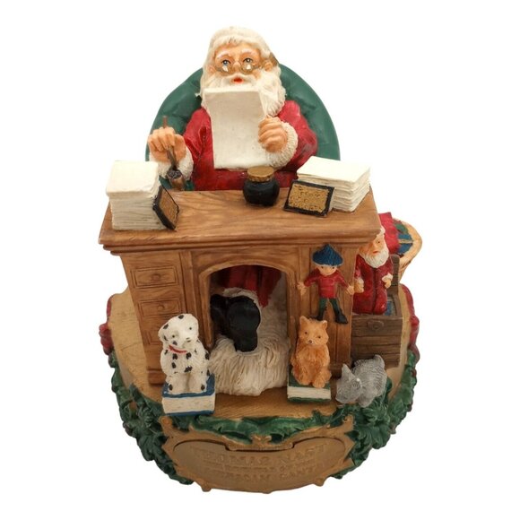 Thomas Nast Inventor Of The American Santa Musical 1992 Christmas Streets Vtg - Picture 10 of 16